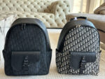 Dior Monogram Backpack With Oblique Pattern Embroidery Comfortable, Charming And Sophisticated