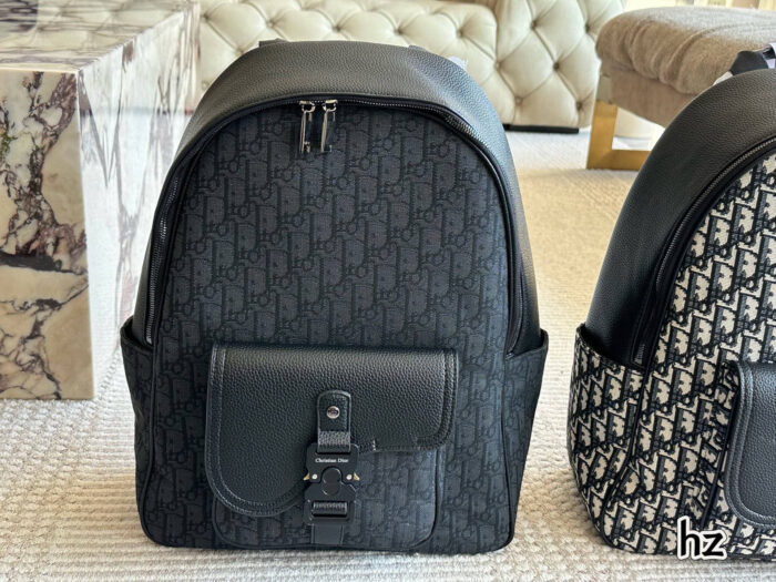 Dior Monogram Backpack With Oblique Pattern Embroidery Comfortable, Charming And Sophisticated - Image 2