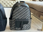 Dior Monogram Backpack With Oblique Pattern Embroidery Comfortable, Charming And Sophisticated - Image 3