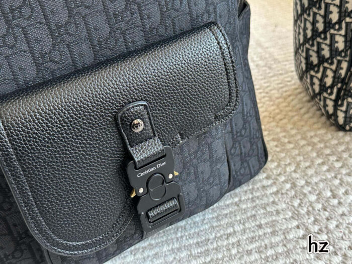 Dior Monogram Backpack With Oblique Pattern Embroidery Comfortable, Charming And Sophisticated - Image 4