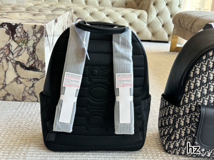 Dior Monogram Backpack With Oblique Pattern Embroidery Comfortable, Charming And Sophisticated - Image 7