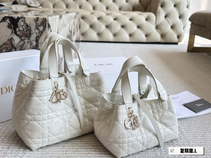 Dior Toujours Shopping Bag - Enhanced Edition Casual, Elegant And Timeless Complete With Box - Image 11