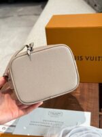 Louis Vuitton Nano Noe Mini Bucket Bag Classic Lv Pattern Adjustable Shoulder Strap Generous Capacity - Image 7