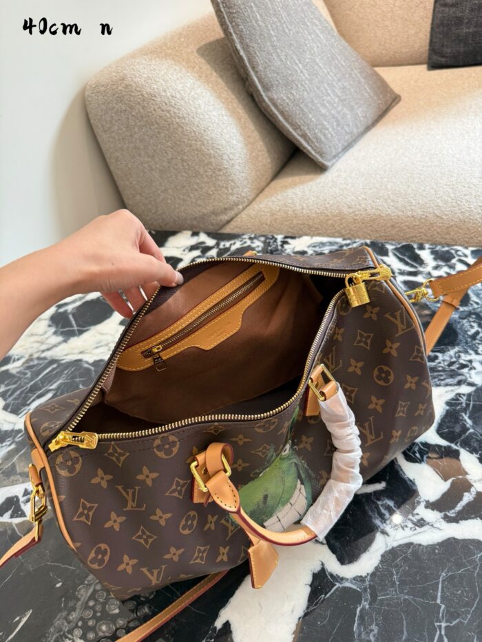 Louis Vuitton Speedy With Little Donkey Print - Adorable - No Box - Image 8