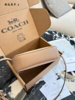 Coach Teri Underarm Bag Classic C-Print Fully Enclosed Zip Closure Underarm Or Crossbody Carry Generous Capacity - Image 6
