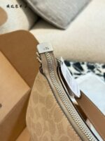 Coach Teri Underarm Bag Classic C-Print Fully Enclosed Zip Closure Underarm Or Crossbody Carry Generous Capacity - Image 7