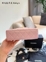 Chanel 23K Series Kelly-Style Black Diamond Quilted Handbag - Exquisite, Elegant, Vintage - Image 13