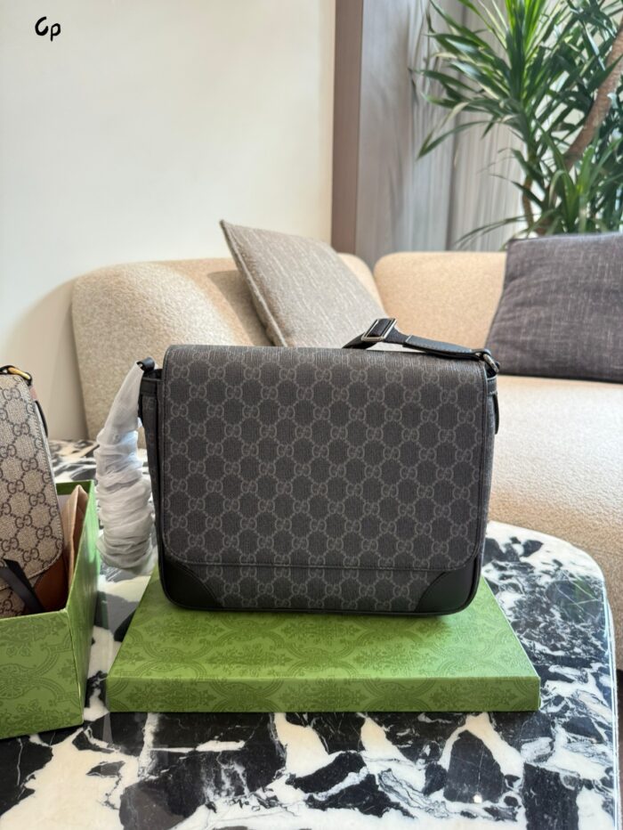 Gucci Hidia Series Embossed Vintage Square Bag Crossbody/Clutch Casual/Business Lightweight & Premium - Image 2