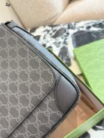 Gucci Hidia Series Embossed Vintage Square Bag Crossbody/Clutch Casual/Business Lightweight & Premium - Image 5