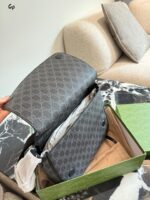 Gucci Hidia Series Embossed Vintage Square Bag Crossbody/Clutch Casual/Business Lightweight & Premium - Image 8