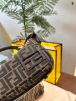 Fendi A Simply Fendi Bag Adjustable Shoulder Strap Underarm/Crossbody Carry Lightweight And Versatile Ample Capacity - Image 6