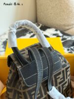 Fendi Classic Monogram Backpack Practical, Cute, Compact And Versatile - Image 4