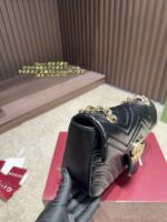 Gucci Marmont Chain Bag Metal Double G Logo Timeless And Chic - Image 4