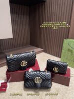 Gucci Marmont Chain Bag Metal Double G Logo Timeless And Chic - Image 14