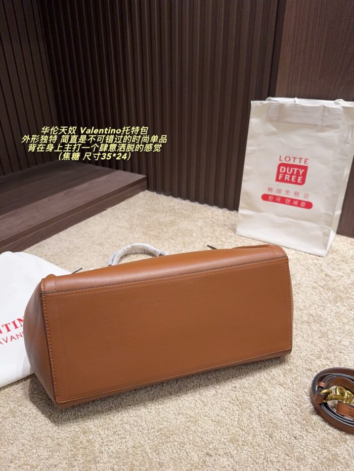 Valentino Tote Bag Distinctive Silhouette, Premium Texture, Essential Fashion Piece - Image 6