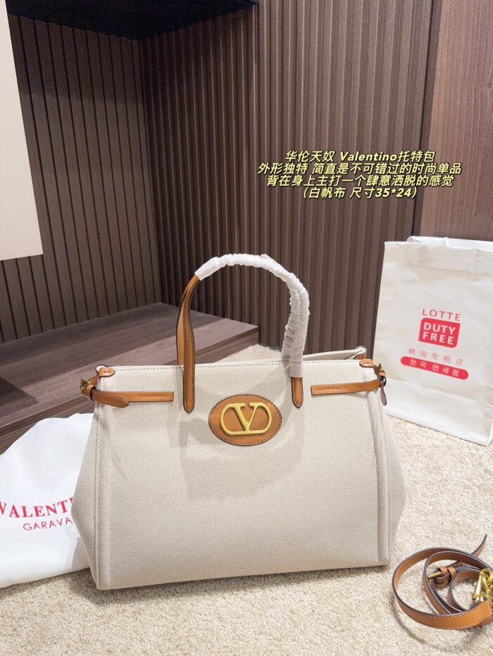 Valentino Tote Bag Distinctive Silhouette, Premium Texture, Essential Fashion Piece - Image 11