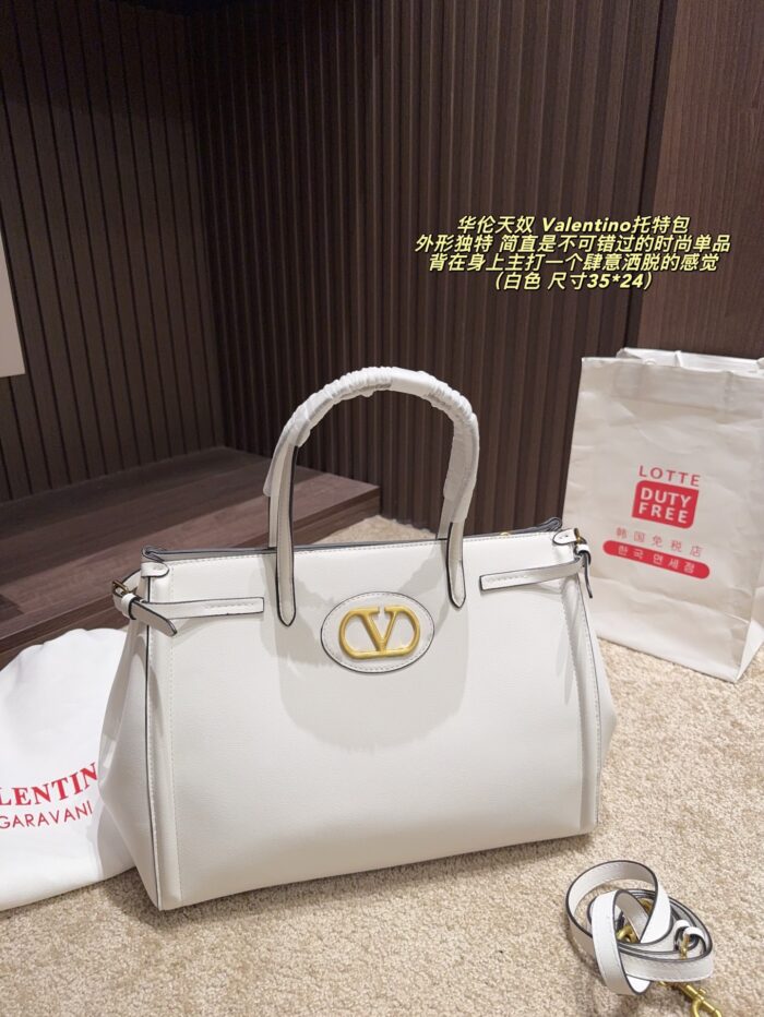 Valentino Tote Bag Distinctive Silhouette, Premium Texture, Essential Fashion Piece - Image 12