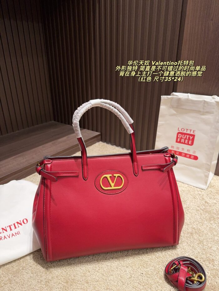 Valentino Tote Bag Distinctive Silhouette, Premium Texture, Essential Fashion Piece - Image 14