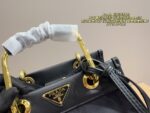 Prada Classic Nylon Tote Bag Vintage Practical Minimalist Classic Tote Bag - Image 4