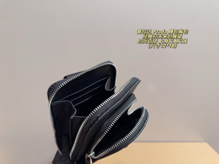 Prada Waist Bag/Chest Bag Timelessly Chic And Versatile, Effortlessly Chic And Cool - Image 8