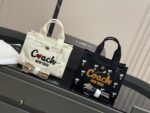 Coach Cargo Tote Denim Tote Bag (Compatible With Charms) - Image 2