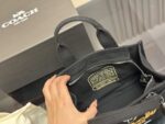Coach Cargo Tote Denim Tote Bag (Compatible With Charms) - Image 4