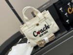 Coach Cargo Tote Denim Tote Bag (Compatible With Charms) - Image 5
