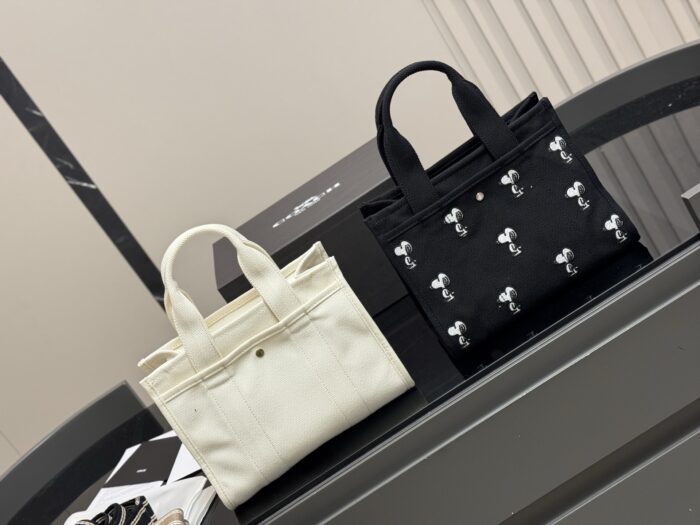Coach Cargo Tote Denim Tote Bag (Compatible With Charms) - Image 7
