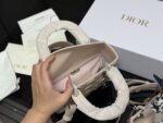 Dior Lady Dior Lambskin Quilted Handbag & Crossbody Bag - Premium Quality Upgrade - Image 4