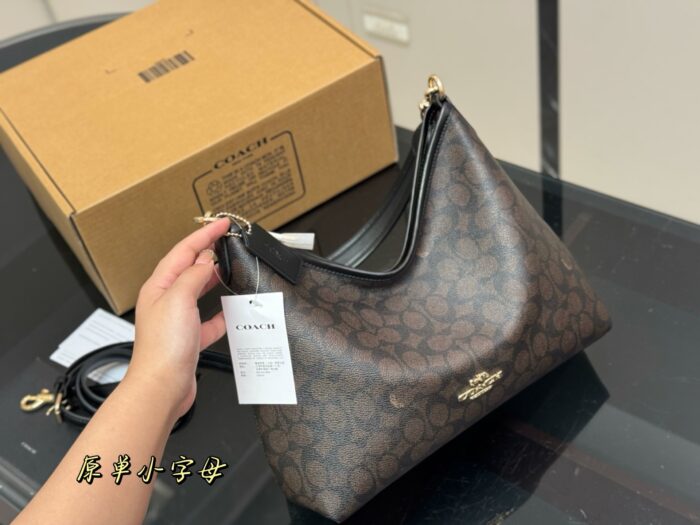 Coach Laurel Replica Edition Wander Bag Dual Straps For Versatile Carrying Built-In Zipped Side Pocket - Image 2