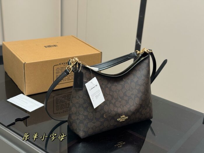 Coach Laurel Replica Edition Wander Bag Dual Straps For Versatile Carrying Built-In Zipped Side Pocket - Image 5