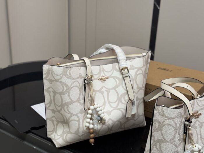 Coach Mollie Tote25 New Divine Tote Compact Compartment Shopping Bag - Image 2