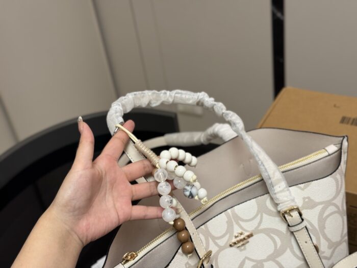 Coach Mollie Tote25 New Divine Tote Compact Compartment Shopping Bag - Image 3