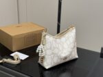 Coach Laurel Series Hobo Shoulder Bag Dual Straps For Versatile Carrying Zipped Side Pocket Included