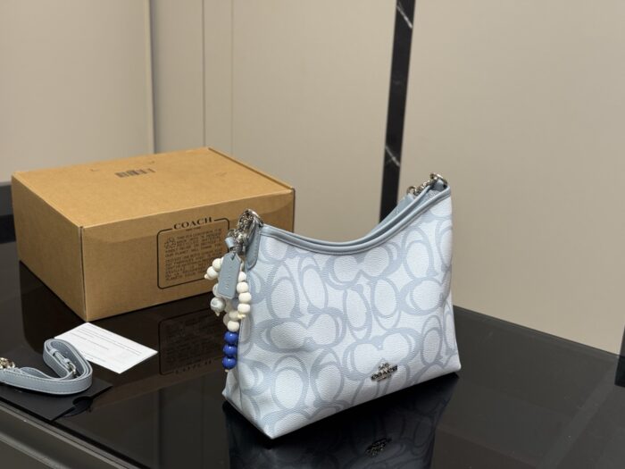 Coach Laurel Hobo Shoulder Bag Dual-Strap Versatility Internal Zipped Side Pocket - Image 1
