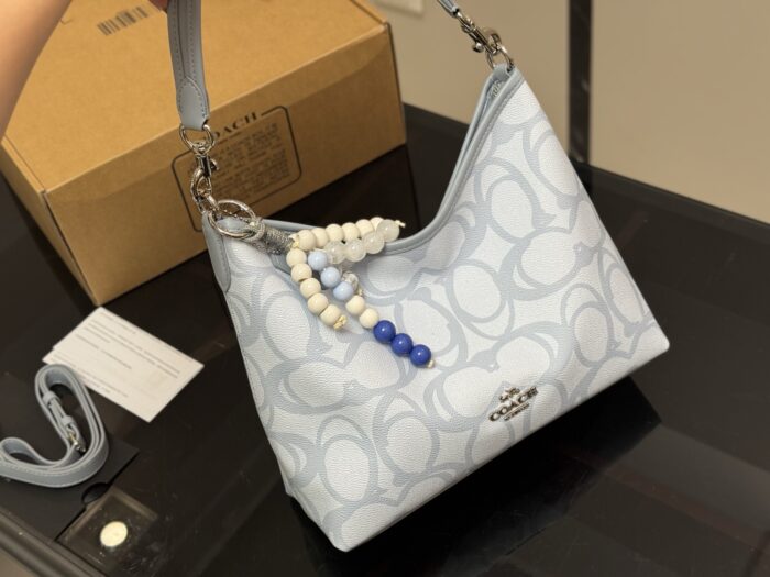 Coach Laurel Hobo Shoulder Bag Dual-Strap Versatility Internal Zipped Side Pocket - Image 5