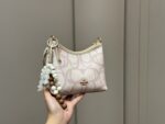 Coach Mini Laurel Wander Bag Dual Shoulder Straps, Underarm Carry, Crossbody Style Charming Ladies' Handbag - Image 9