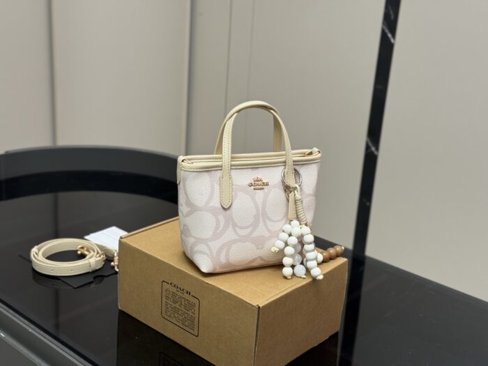 Coach Mini Tote Adorable Little Tote Shopping Bag - Image 1