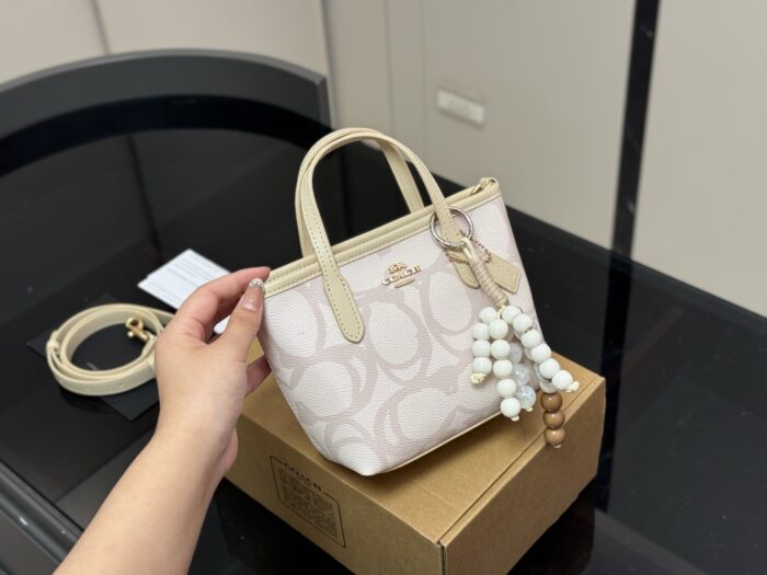 Coach Mini Tote Adorable Little Tote Shopping Bag - Image 2