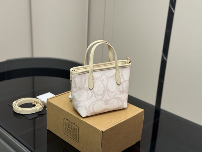 Coach Mini Tote Adorable Little Tote Shopping Bag - Image 7