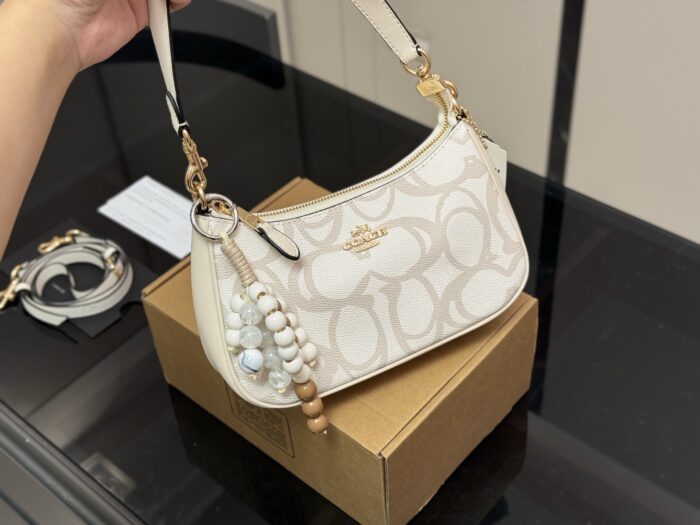 Coach Teri Underarm Bag Dual Shoulder Straps Single Shoulder Crossbody High Aesthetic - Image 2
