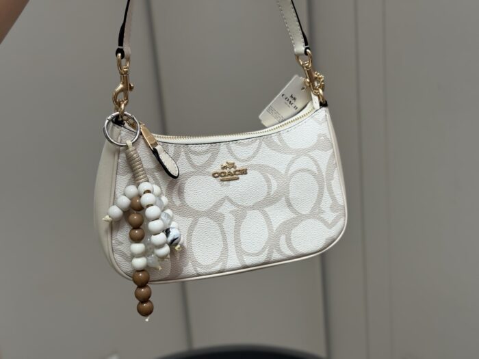 Coach Teri Underarm Bag Dual Shoulder Straps Single Shoulder Crossbody High Aesthetic - Image 9