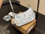 Coach Teri Underarm Bag With Dual Straps For Single-Shoulder Or Crossbody Carry. Exceptional Aesthetic Appeal. - Image 2