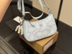 Coach Teri Underarm Bag With Dual Straps For Single-Shoulder Or Crossbody Carry. Exceptional Aesthetic Appeal. - Image 5