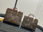 Louis Vuitton On The Go Shopping Bag Original Steel Hardware Concealed Shoulder Strap Can Be Worn Over The Shoulder Or Carried By Hand - Image 2