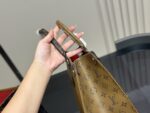 Louis Vuitton On The Go Shopping Bag Original Steel Hardware Concealed Shoulder Strap Can Be Worn Over The Shoulder Or Carried By Hand - Image 6