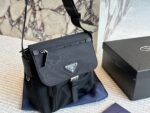 Prada Black Parachute Messenger Bag Autumn/Winter Essential Comfortable To Carry