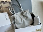 Loewe Calfskin Shopping Tote Handheld Or Underarm Carry Practical Capacity - Image 9