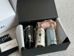 Chanel 22S Enamel Handle Mini Bag White Metal Hardware Coco Enamel Openwork Handle - Image 5