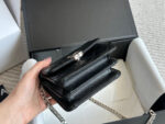 Chanel 22S Enamel Handle Mini Bag White Metal Hardware Coco Openwork Handle - Image 4